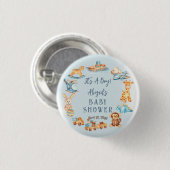 Het is een padvinder | Baby shower van gevulde Spe Ronde Button 3,2 Cm (Voorkant /achterkant)