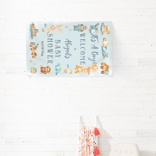 Het is een padvinder | Baby shower van gevulde Spe Spandoek (Insitu)