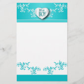 Het is een padvinder briefpapier (Voorkant)