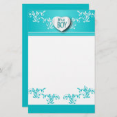 Het is een padvinder briefpapier (Voorkant / Achterkant)