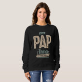 Het is een pap-ding vader grootvader trui (Voorkant volledig)