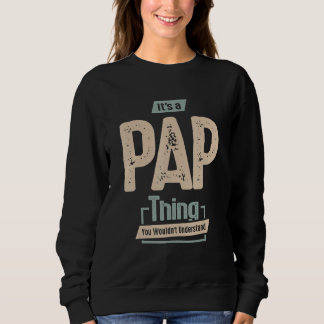 Het is een pap-ding vader grootvader trui