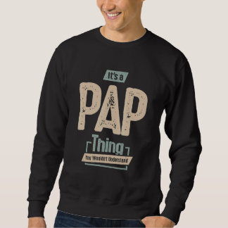 Het is een papding papa grootvader trui