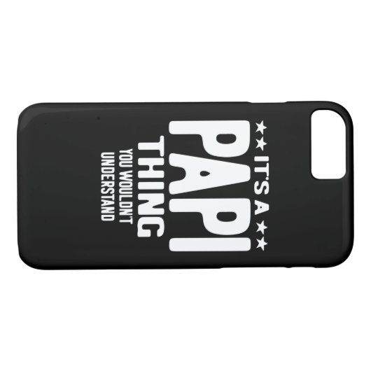 Het is een Papi-ding | Vader Gift Case-Mate iPhone Case (Achterkant (Horizontaal))