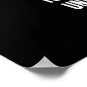 Het is een Papi-ding | Vader Gift Poster (Hoek)