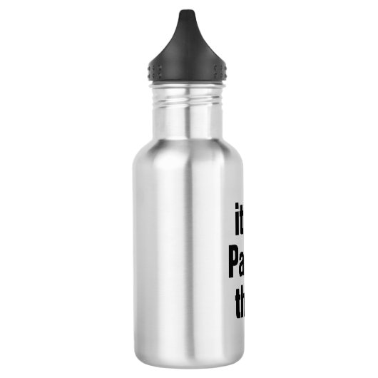 het is een parker ding waterfles  (Links)