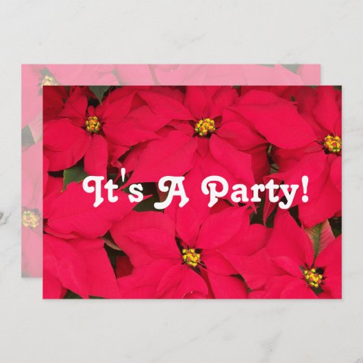 Het is een partijdenhuis. kaart (Voorkant / Achterkant)