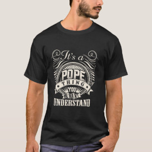 Het is een PAUS ding dat je niet zou begrijpen PAU T-shirt