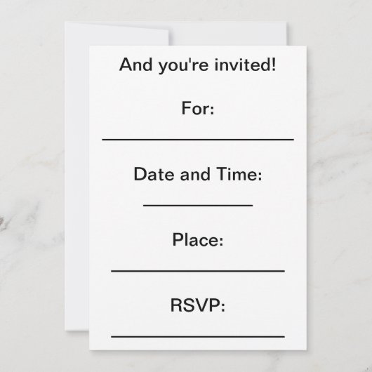 Het is een pauw-rty Time Cat - Birthday Invitation Kaart (Achterkant)