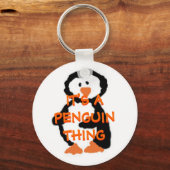 HET IS EEN PENGUIN DINGEN SLEUTELHANGER (Voorkant)
