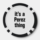 Het is een perez ding poker chips (Achterkant)