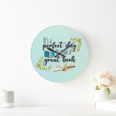 Het is een perfecte dag om een geweldig boek te le grote klok (Huis)