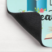 Het is een perfecte dag om een geweldig boek te le muismat (Hoek)