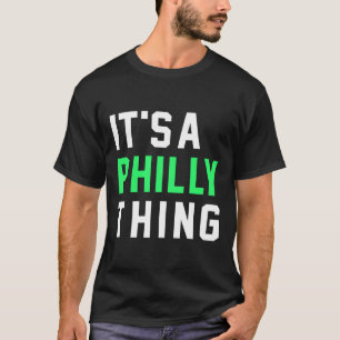 Het is een Philadelphia Football Fans T-shirt