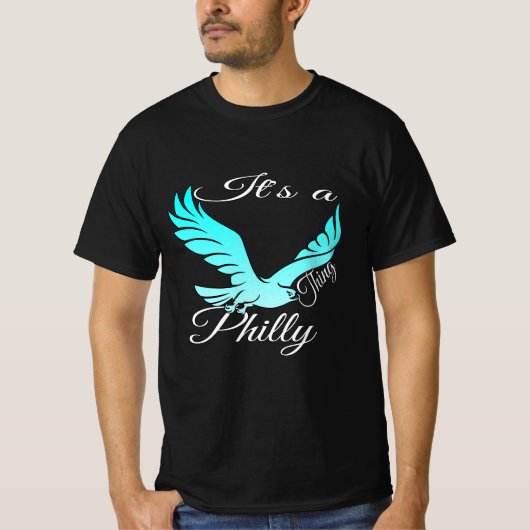 het is een Philly die het beste uit de VS kan kome T-shirt (Voorkant)