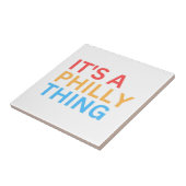HET IS EEN PHILLY DING TEGELTJE (Zijkant)