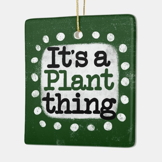 Het is een Plant ding Ornament (Links)