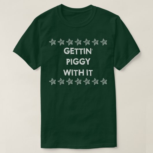 Het is een podium met een Humor die Sarcastic Drin T-shirt (Design voorkant)