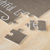 Het is een prachtig leven in het strand legpuzzel (Zijkant)