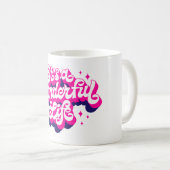 Het is een prachtig leven koffiemok (Voorkant rechts)