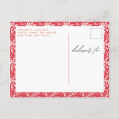 Het is een prachtig leven met Kerstmis Feestdagenkaart (Achterkant)