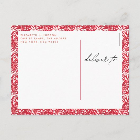 Het is een prachtig leven met Kerstmis Feestdagenkaart (Achterkant)