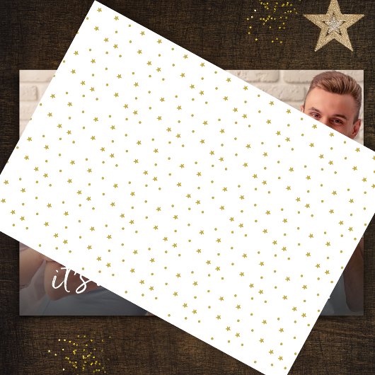 Het is een prachtig leven met Kerstmis One Foto Feestdagenkaart