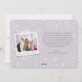 Het is een prachtig leven moderne klassieke minima feestdagenkaart (Achterkant)