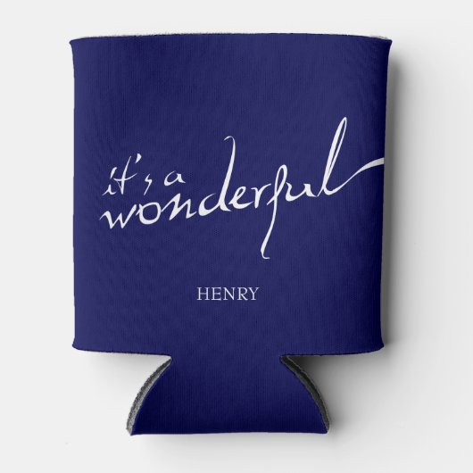 Het is een prachtig leven, vakantie blikjeskoeler (Voorkant)