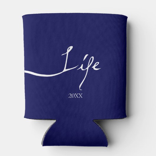 Het is een prachtig leven, vakantie blikjeskoeler (Achterkant)