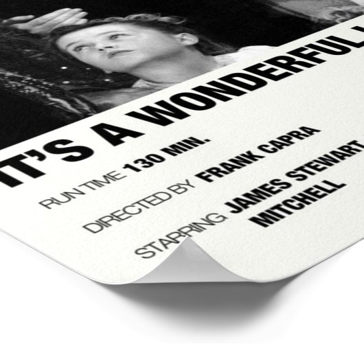 Het is een prachtige alternatieve film uit 1946 poster (Hoek)