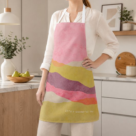 Het is een prachtige dag. All-Over Print Schort