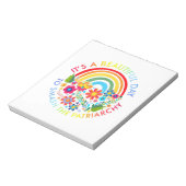 Het is een prachtige dag om de patriarchie Femini  Notitieblok (Linkerzijde)