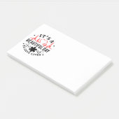 Het is een prachtige dag om levens te redden post-it® notes (Schuin)