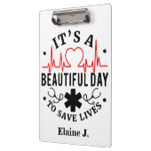 Het is een prachtige dag om persoonlijke levens te klembord (Links)