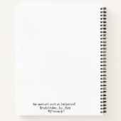 Het is een prachtige dag voor vogelobservatie notitieboek (Achterkant)