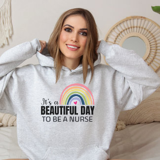 Het is een prachtige dag, zuster Rainbow Hoodie