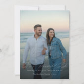 Het is een prachtige kerstfoto van Life Beach Feestdagenkaart (Voorkant)