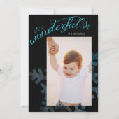 Het is een prachtige levensfoto feestdagenkaart (Voorkant)