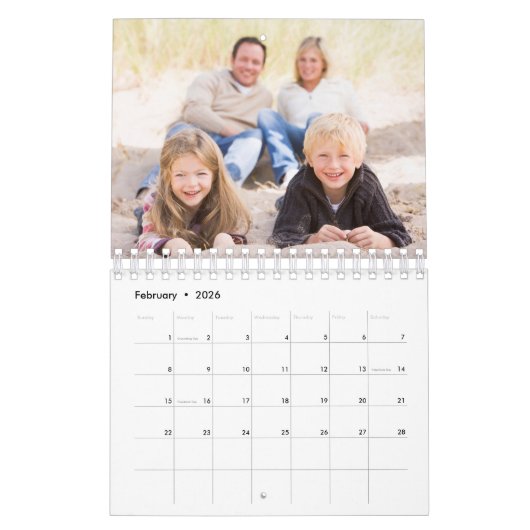 Het is een prachtige levensfotofamilie kalender (Feb 2026)