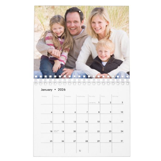 Het is een prachtige levensfotofamilie kalender (Jan 2026)