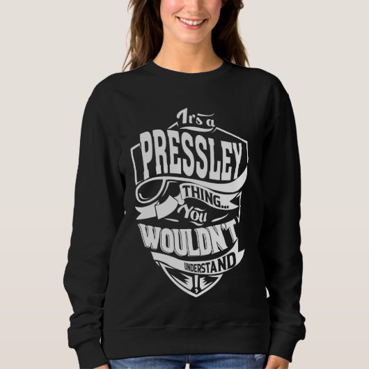 Het is een Presley Thing Cadeaus Trui (Voorkant)