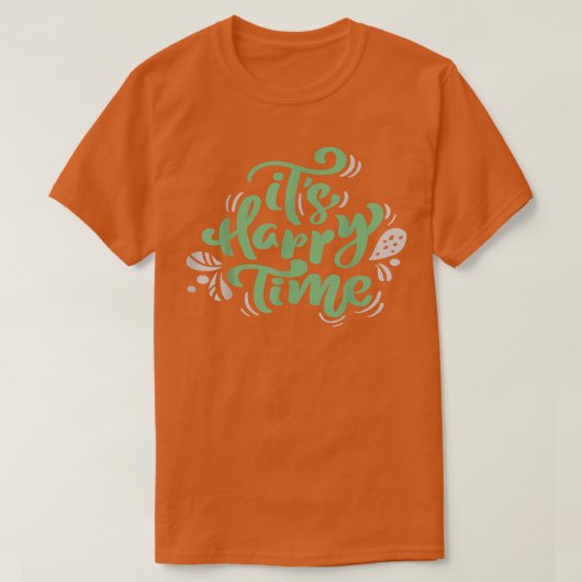 Het is een prettige kerst, leuk kerstfeest zijn t-shirt (Design voorkant)