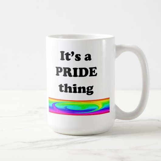 Het is een Pride ding Koffiemok (Rechts)
