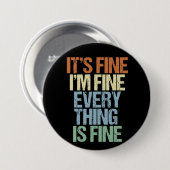 Het is een prima zwarte Button. Ronde Button 7,6 Cm (Voorkant /achterkant)