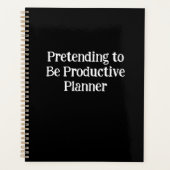 Het is een productieve planner (Voorkant)