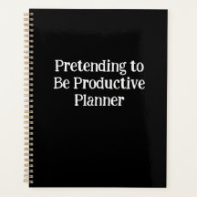 Het is een productieve planner
