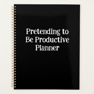 Het is een productieve planner