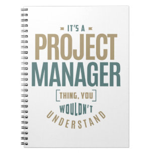Het is een project manager ding notitieboek