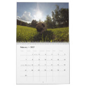 Het is een Pug Calendar Kalender (Feb 2027)
